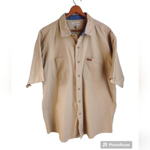 Vintage Carhartt Rare Uniform Rental Work Shirt Mens 2XL Skater Hipster Gorpcore